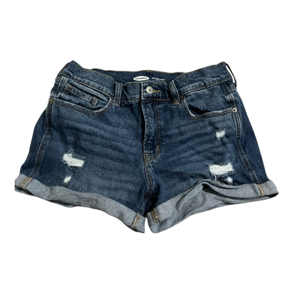 Old Navy Pants - EUC Women's Old Navy Denim Boyfriend Shorts Size 4 Blue
